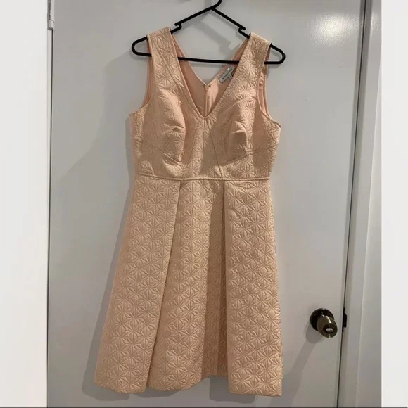 Wayne Cooper Peach Dress Size 10 - Picture 2 of 8